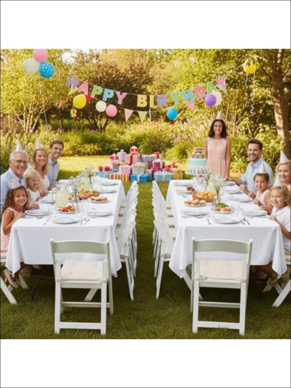 Polyester Tablecloths 8 Pack Rectangle 54x108 Inch for 6 Foot Tables